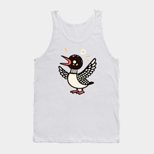 Little Loon Cartoon Tank Top